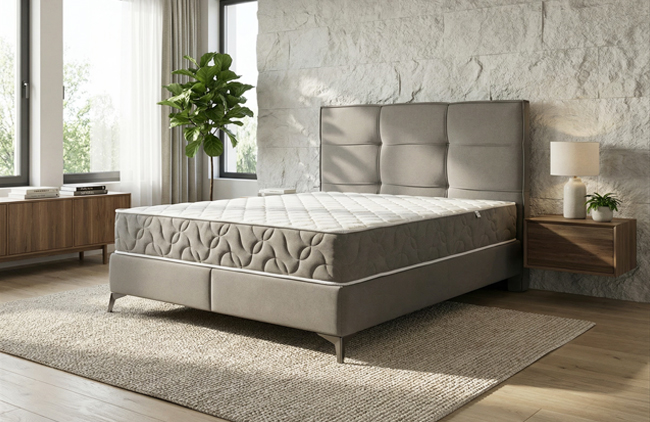 Тапицирани легла Boxspring
