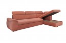 Corner Sofa Parma Eco Leather Coral Solar 23