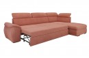 Corner Sofa Parma Eco Leather Coral Solar 23